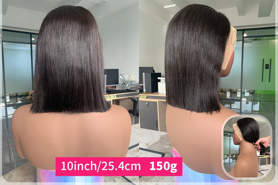 100% Human Hair Wig Glueless