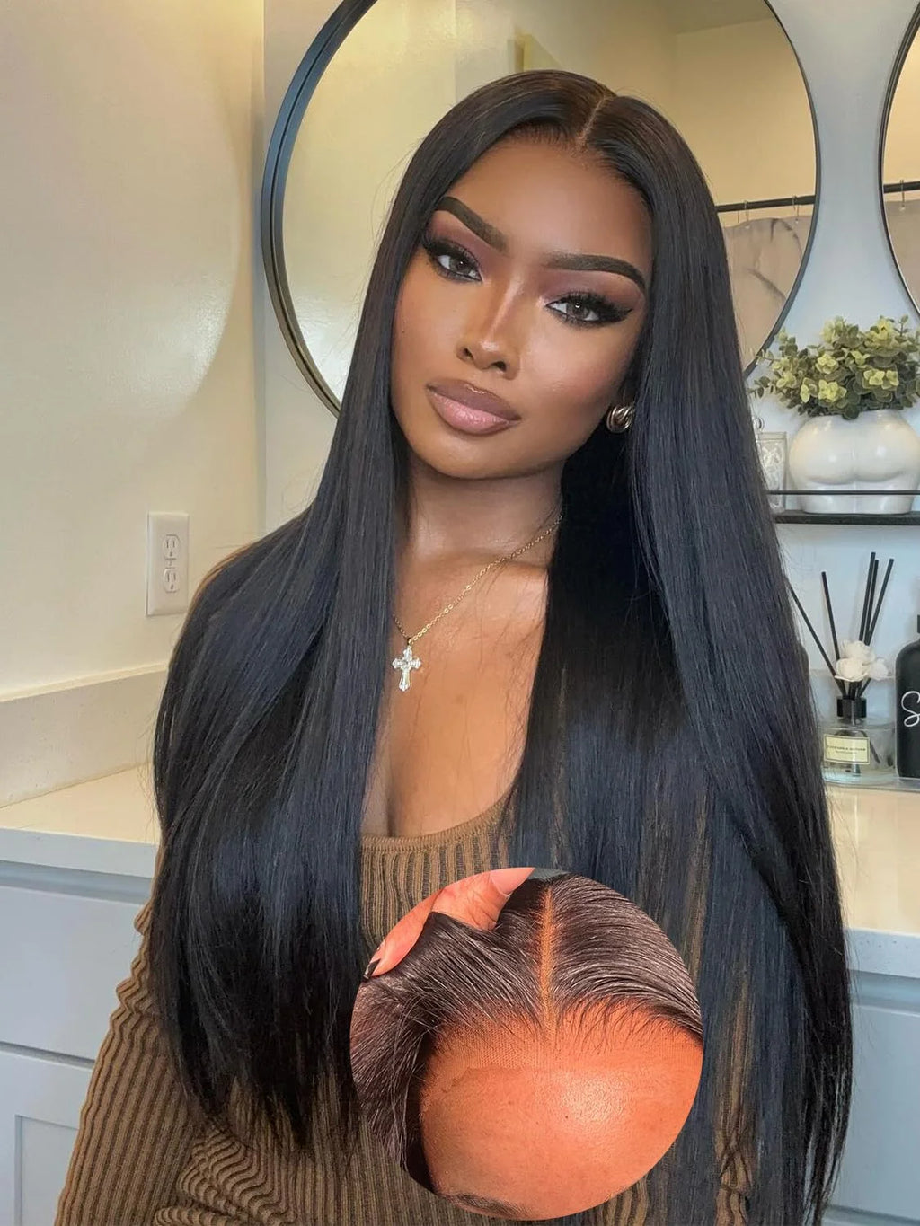 300% 13x6 HD Lace Frontal Wig  Glueless