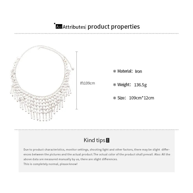 Ethnic Tassel Belly Chain