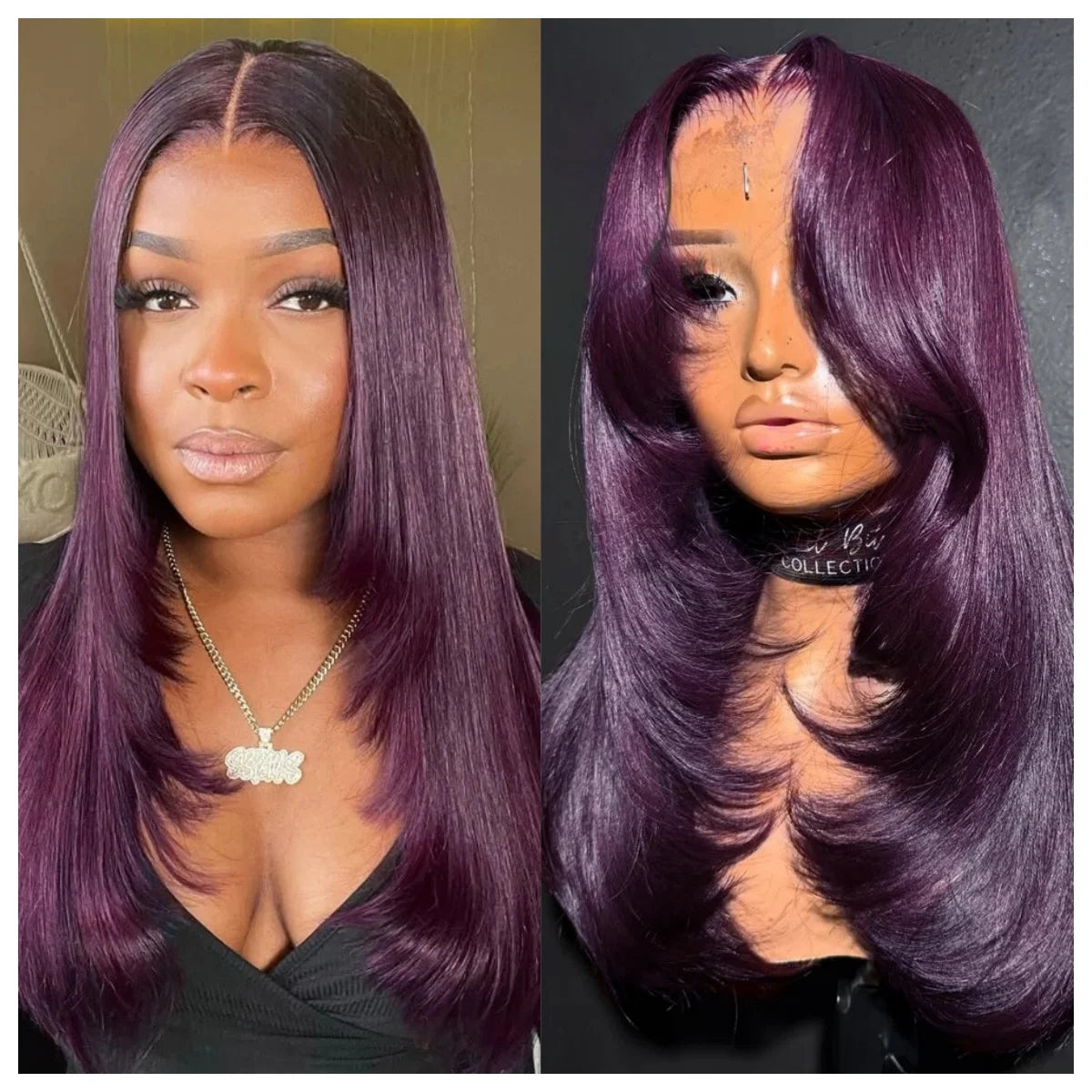 Layered Lace Front Wig  Glueless