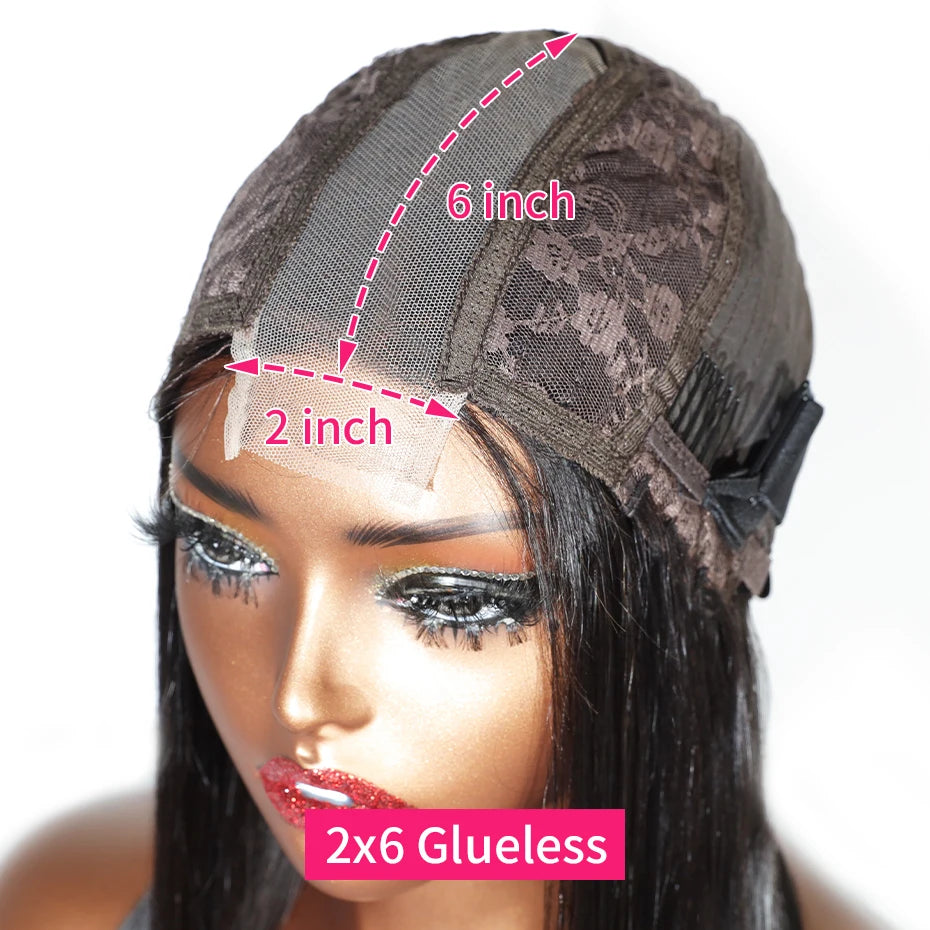 100% Human Hair Wig Glueless