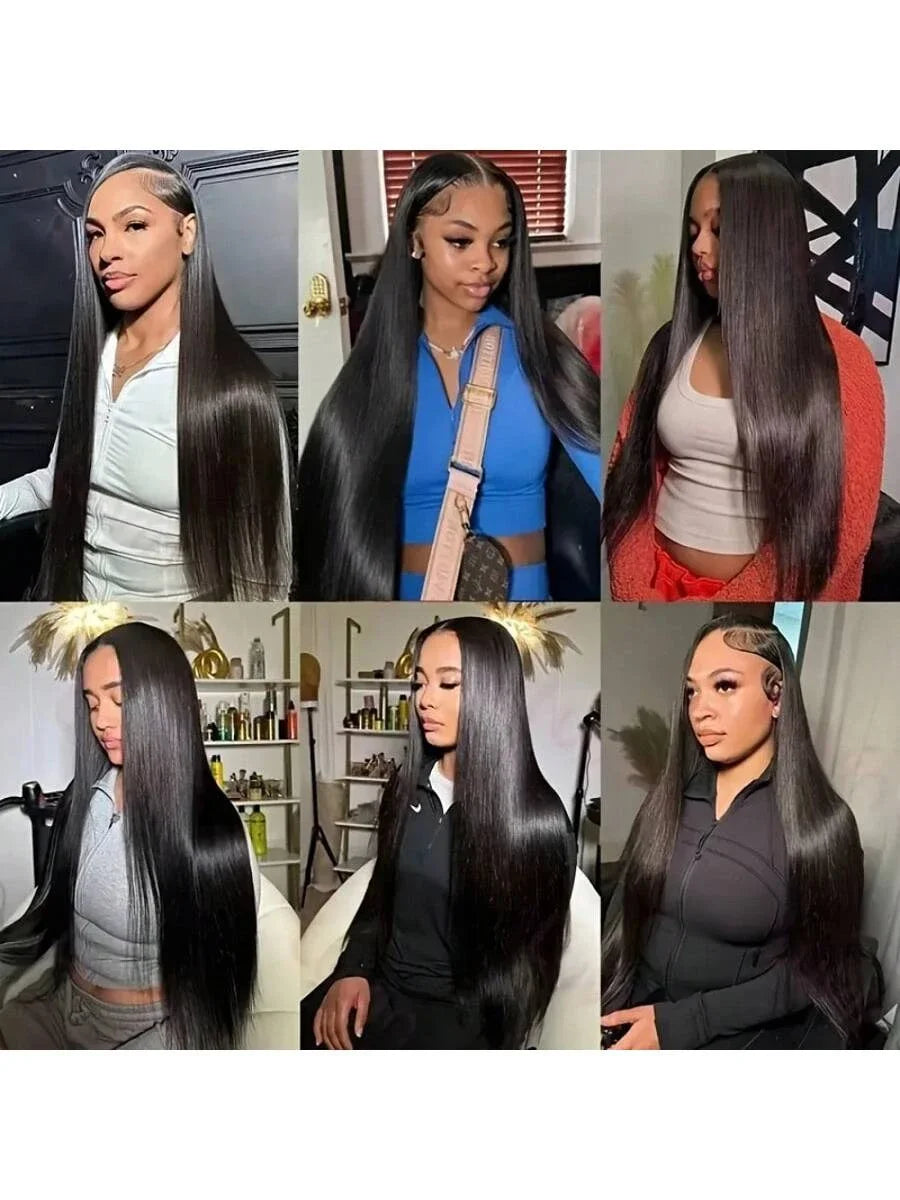 Wear And Go Glueless Straight Human Hair
