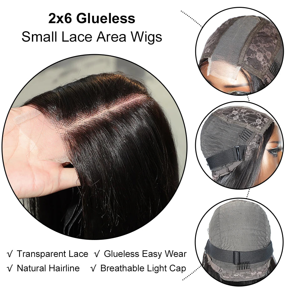 100% Human Hair Wig Glueless
