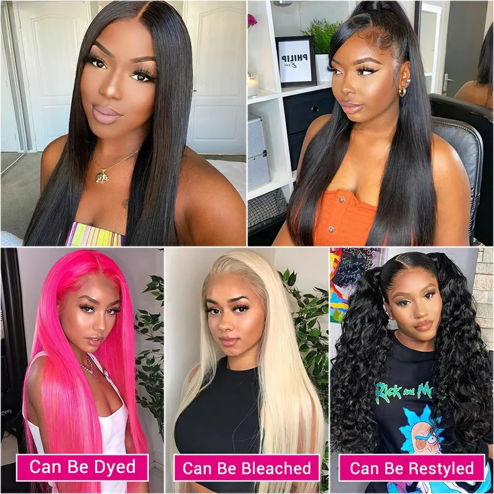 300% 13x6 HD Lace Frontal Wig  Glueless