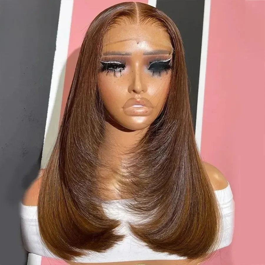 Layered Lace Front Wig  Glueless