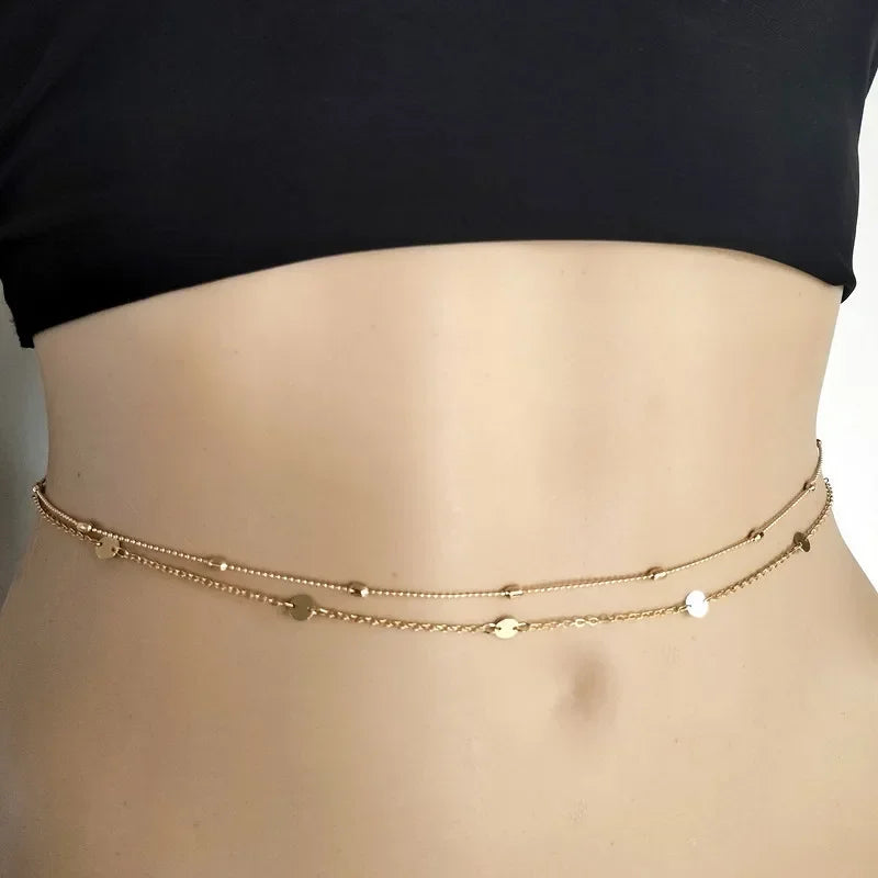 Women Waist Bead Belly Chain