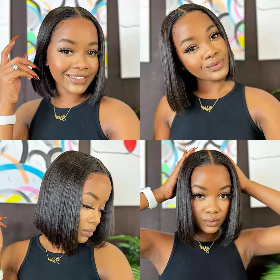 100% Human Hair Wig Glueless