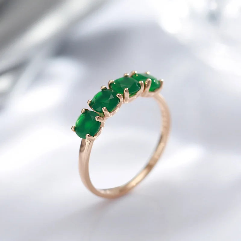 100% 18K Rose Gold Ring
