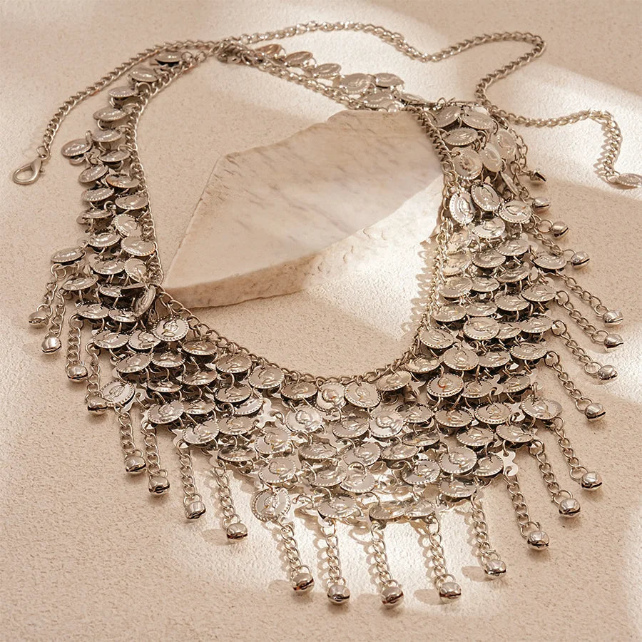 Ethnic Tassel Belly Chain
