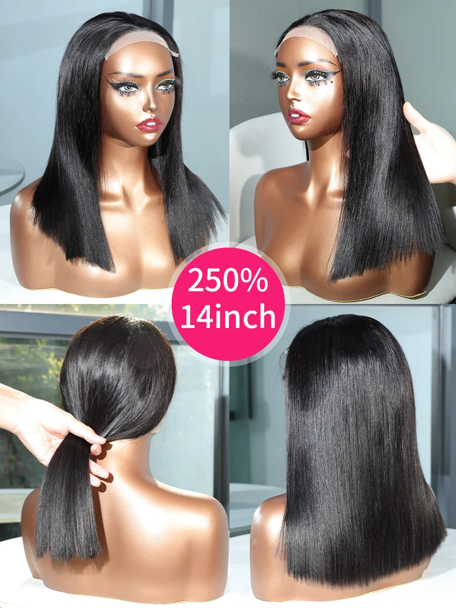 100% Human Hair Wig Glueless