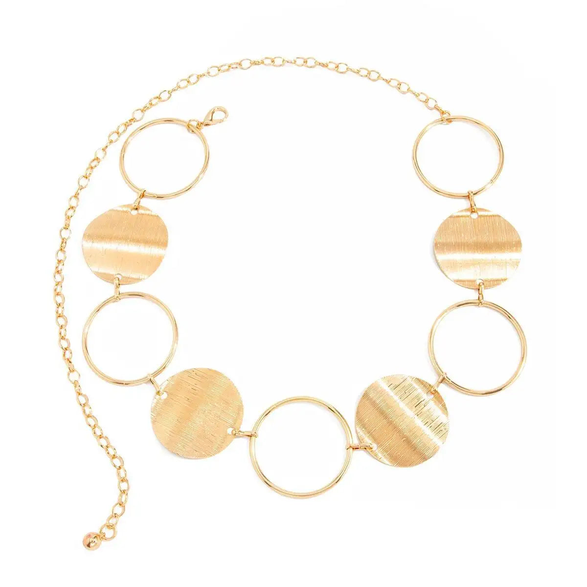 Out Round Waist Chain Belly Chain