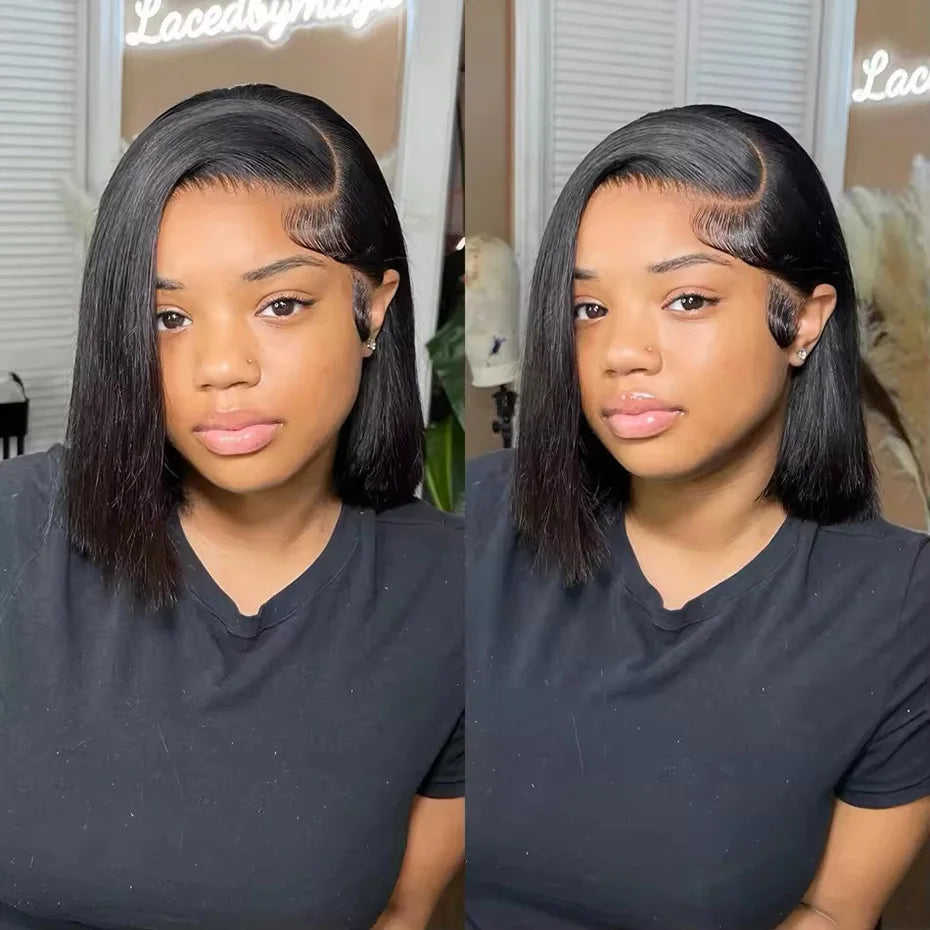 100% Human Hair Wig Glueless