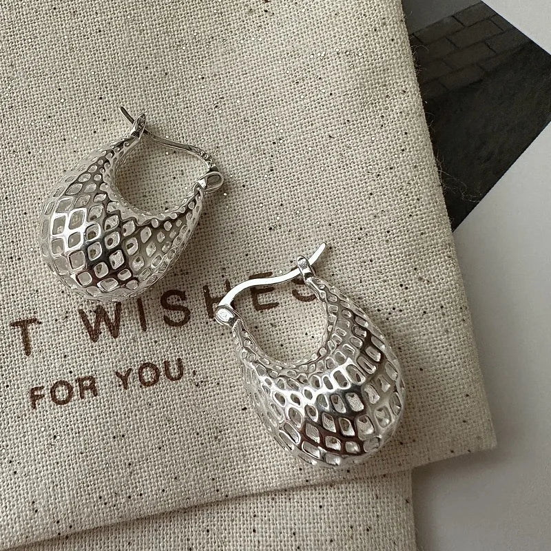 925 Sterling Silver Vintage Earrings