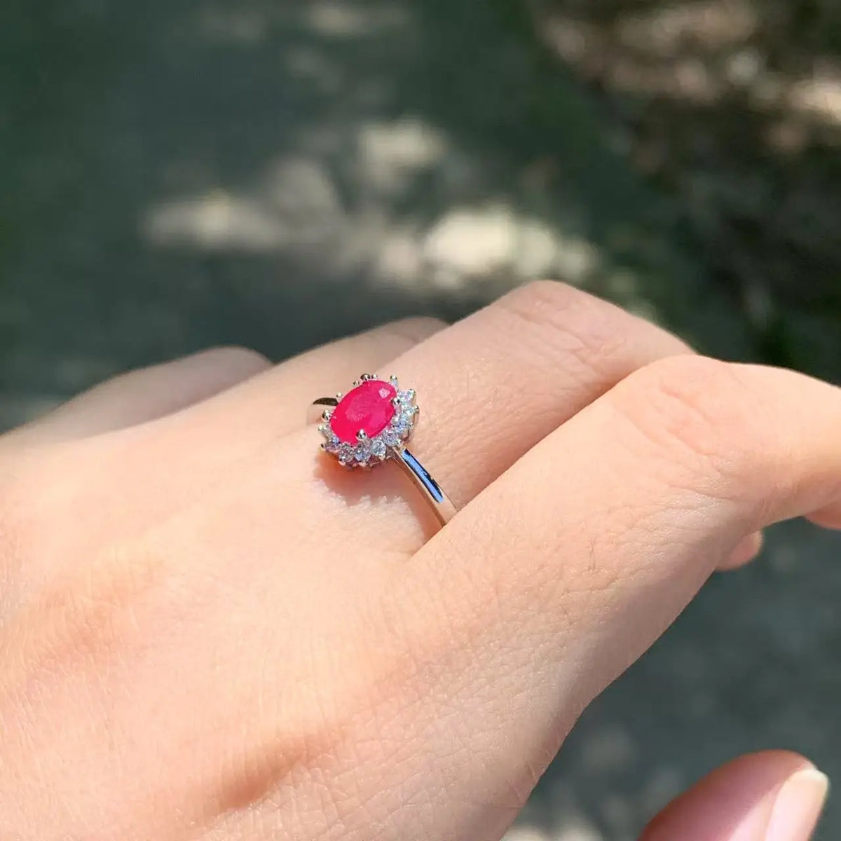 Natural Ruby Ring