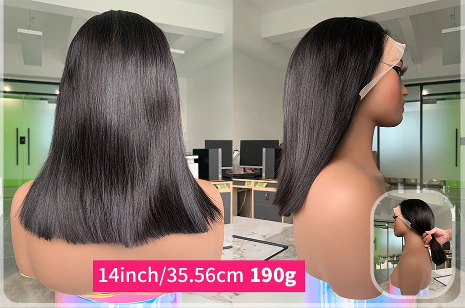 100% Human Hair Wig Glueless