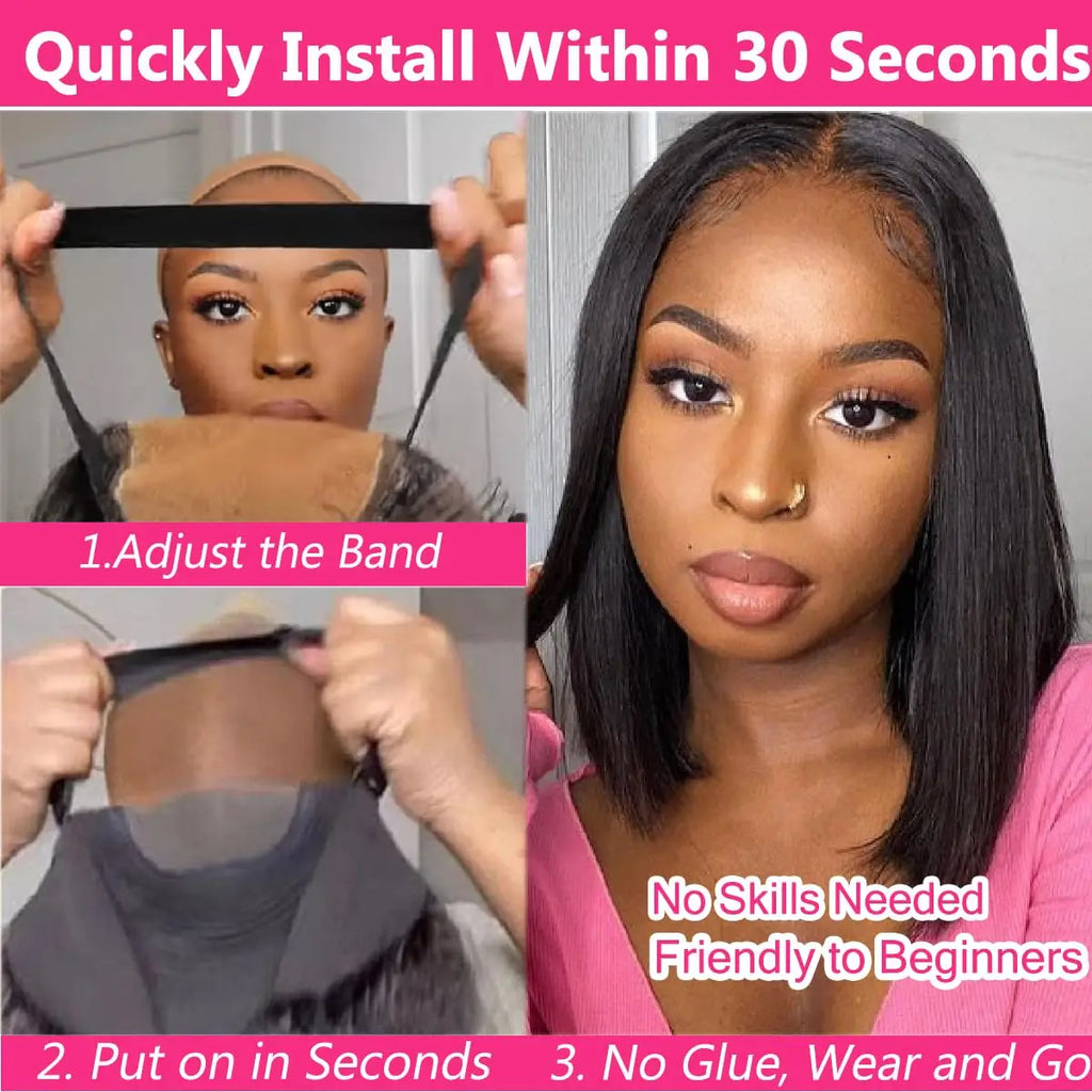 Wear And Go Glueless Wigs