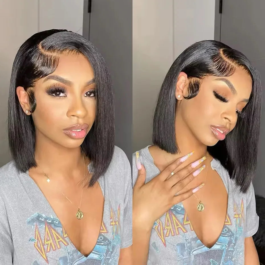 100% Human Hair Wig Glueless