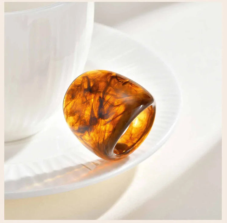 Women's Ring Oversized Geometric