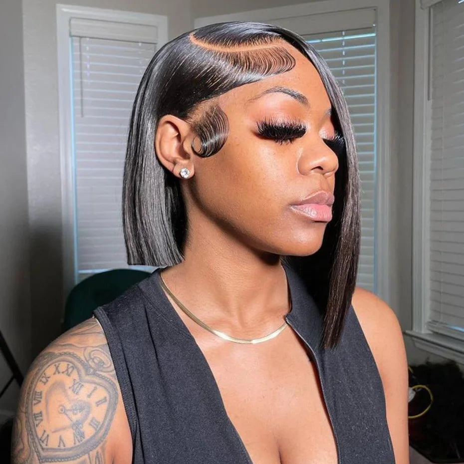 100% Human Hair Wig Glueless