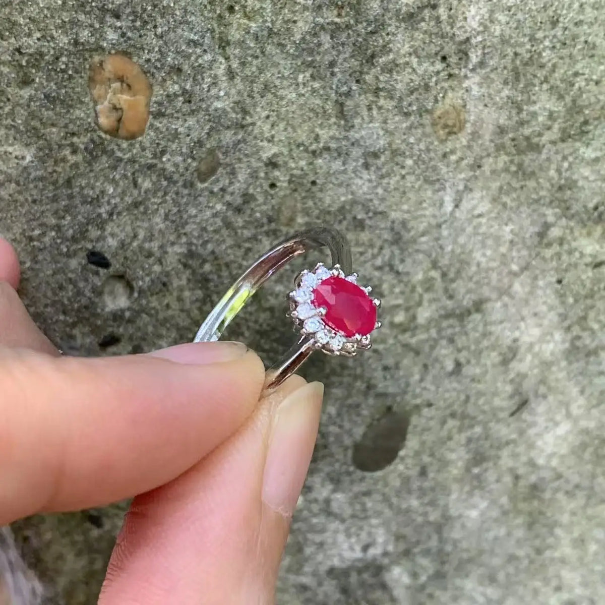 Natural Ruby Ring