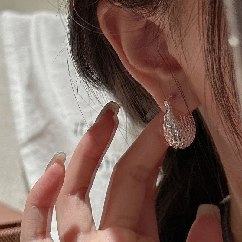 925 Sterling Silver Vintage Earrings