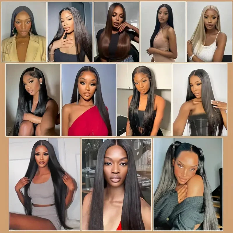 Glueless Wig Straight Human Hair Wigs