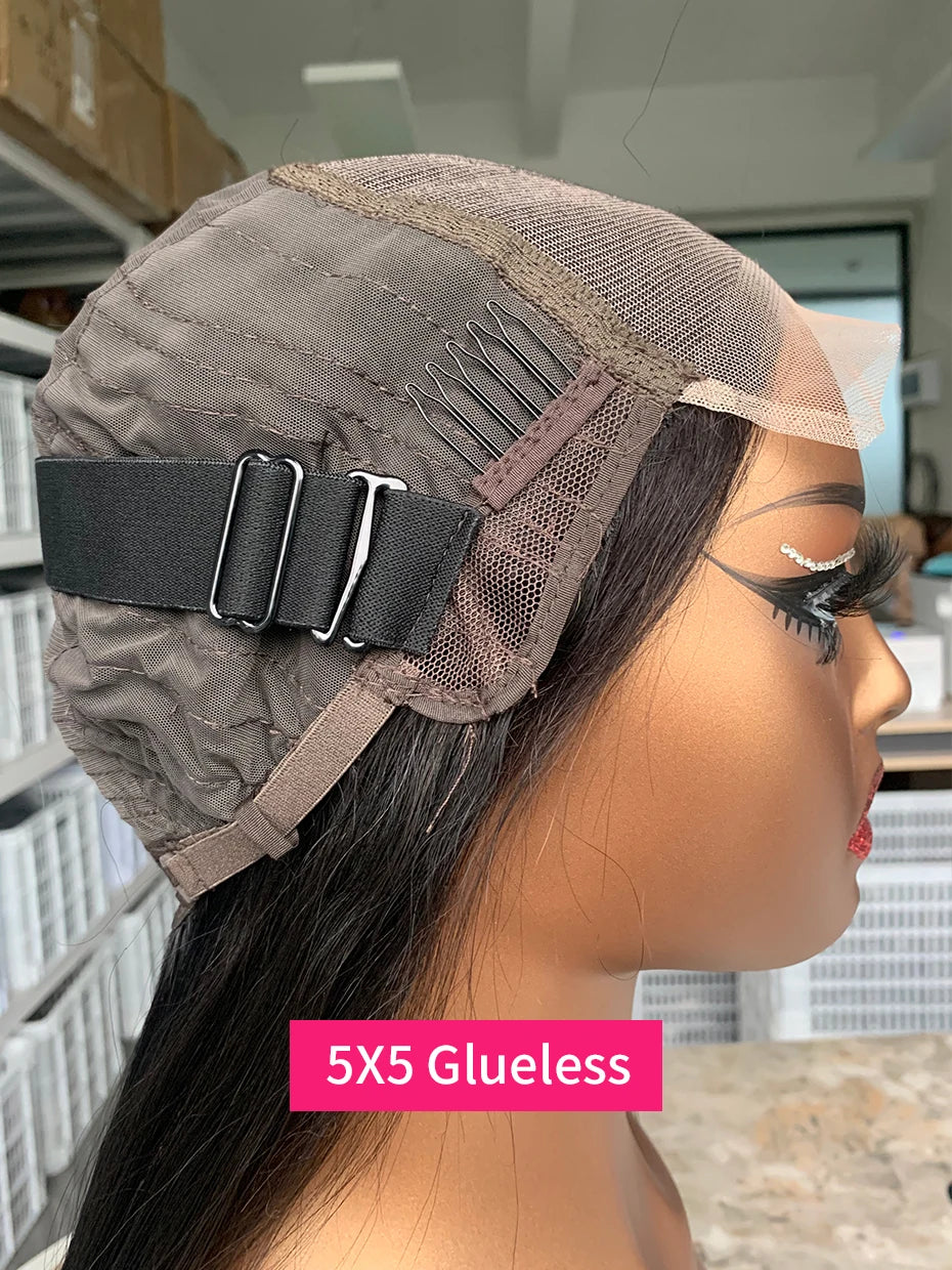 100% Human Hair Wig Glueless