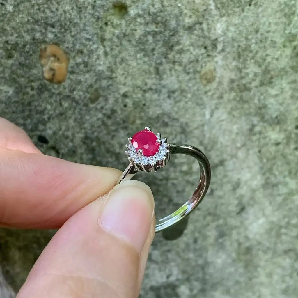 Natural Ruby Ring