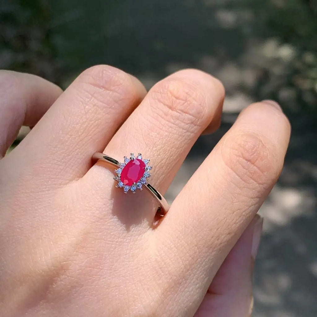 Natural Ruby Ring