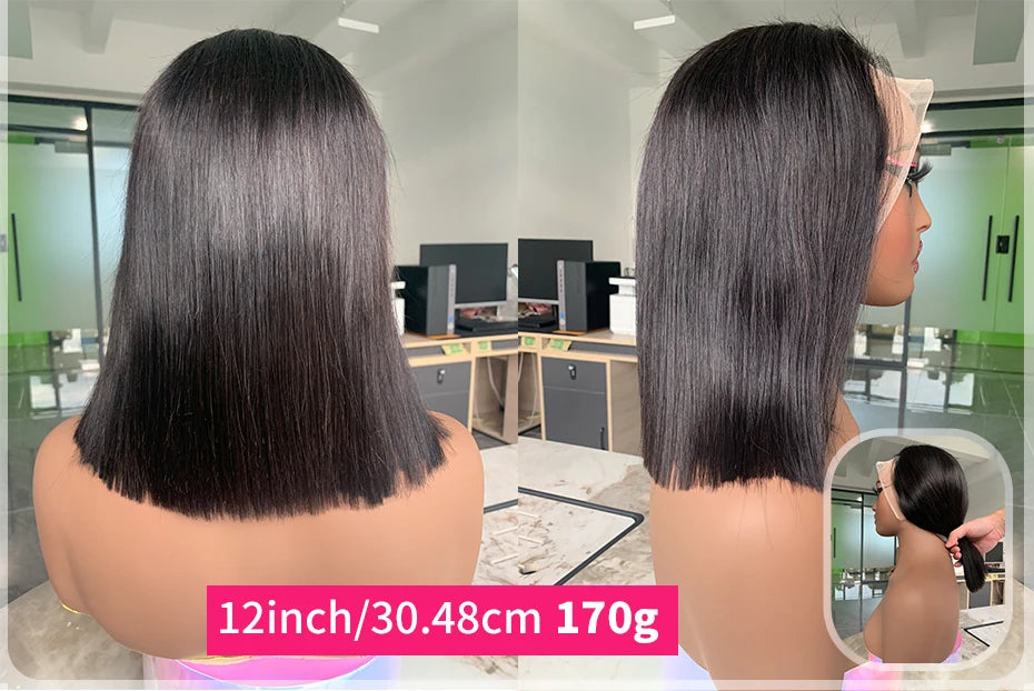 100% Human Hair Wig Glueless