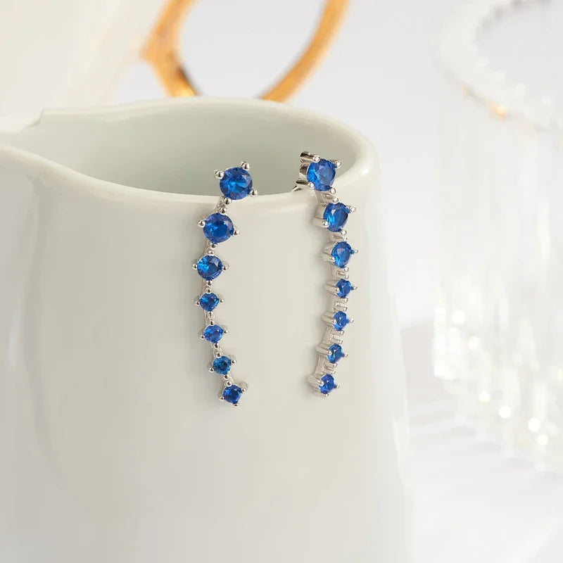 High Quality Super Shiny Zircon ft Earring