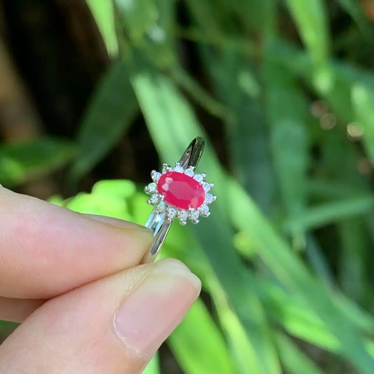 Natural Ruby Ring