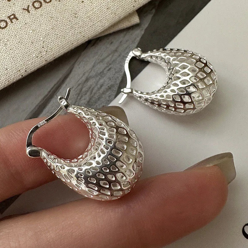 925 Sterling Silver Vintage Earrings